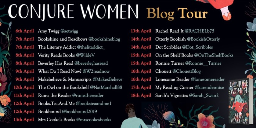 Conjure Women blog tour poster